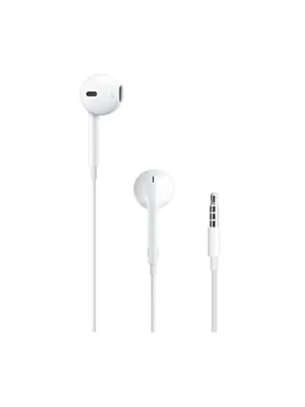 Apple White Wired Earbuds + Charger